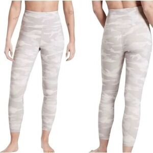 Athleta Elation Camo 7/8 Tight Legging Camouflage High Rise Medium